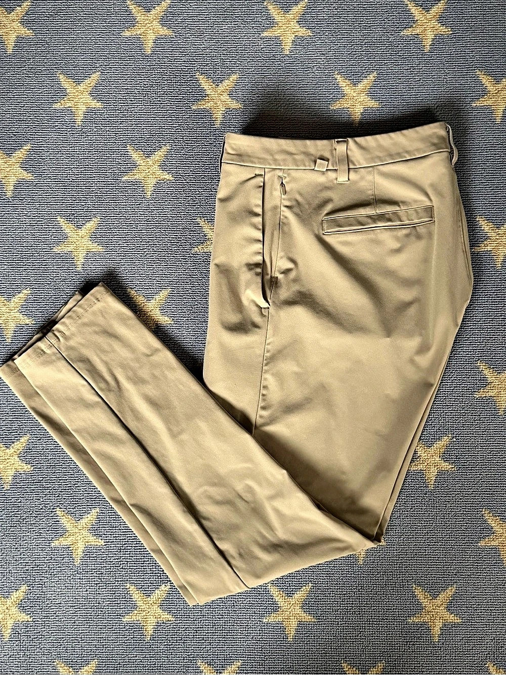 Beige Trousers
